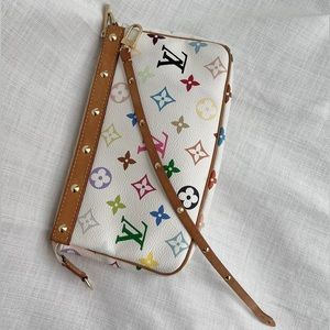 Louis Vuitton Multicolor Pochette Takashi Murakami Collection